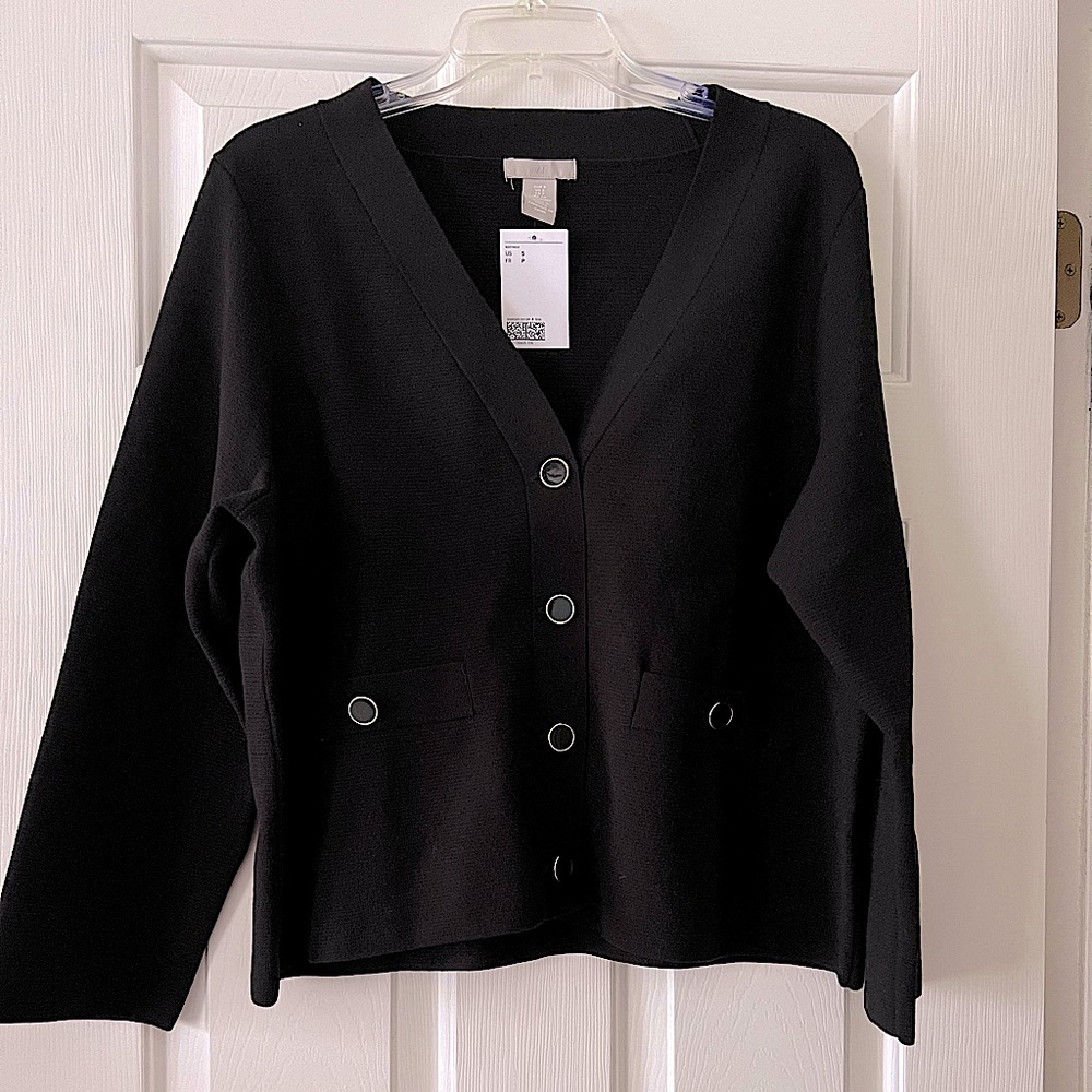 H&M black sweater